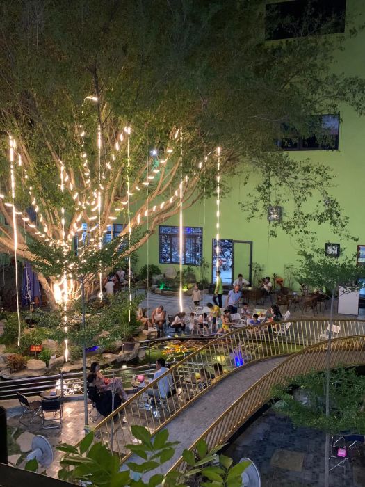 Góc sống ảo tuyệt đẹp tại Garden Coffee