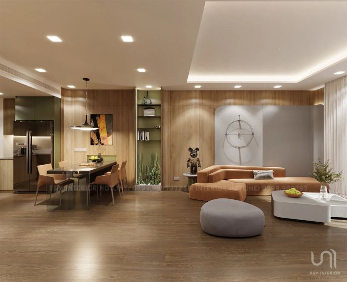 Hình ảnh thiết kế nội thất sang trọng từ S&M Interior