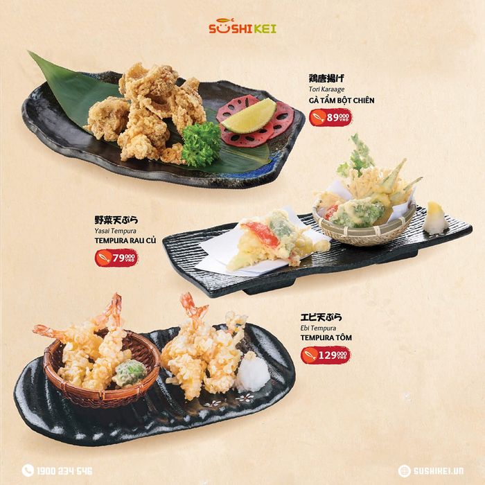 Không gian Nhật Bản thanh lịch tại SUSHI KEI