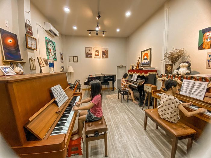 Giờ học đầy cảm hứng ở BẢO PIANO