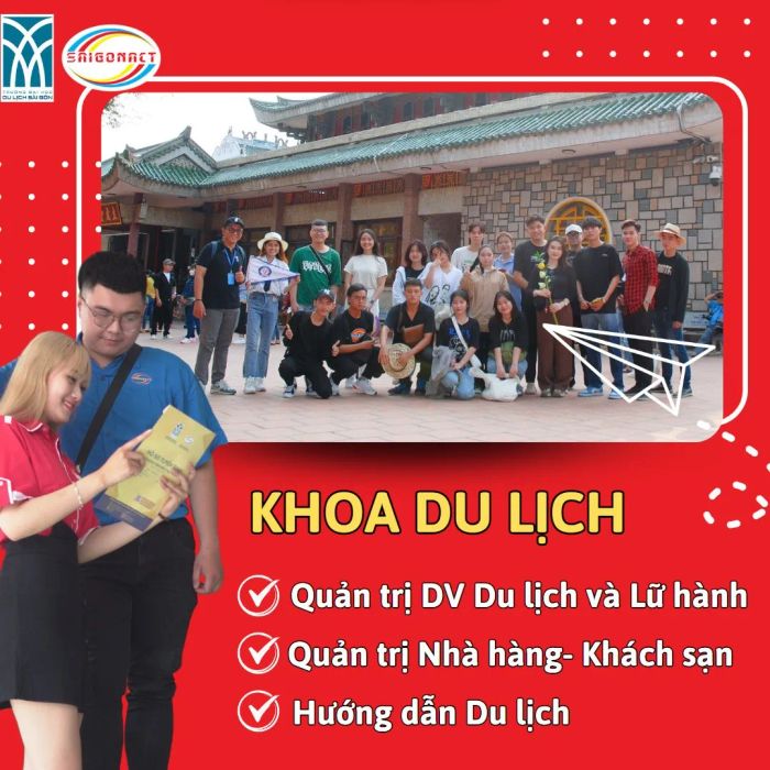 Hình ảnh sinh viên thực hành nghiệp vụ khách sạn tại Saigonact