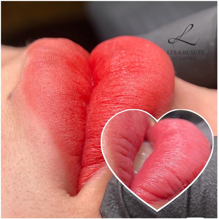 Hình ảnh kết quả phun xăm thực tế tại LULA BEAUTY