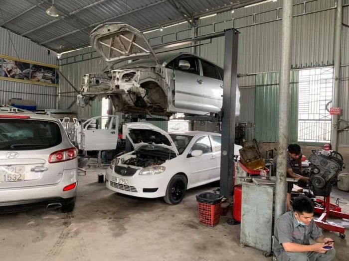 Quy trình thay lốp chuẩn kỹ thuật tại Garage Được Phát