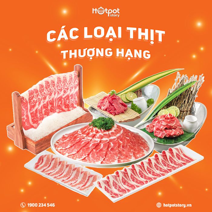 Bữa tiệc lẩu phong phú tại Hotpot Story