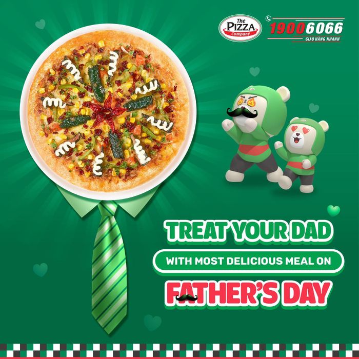 The Pizza Company - Những chiếc pizza vàng ươm hấp dẫn