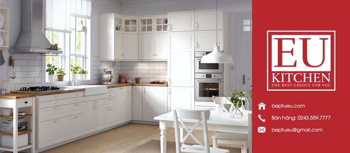 Không gian trưng bày sang trọng tại Eukitchen