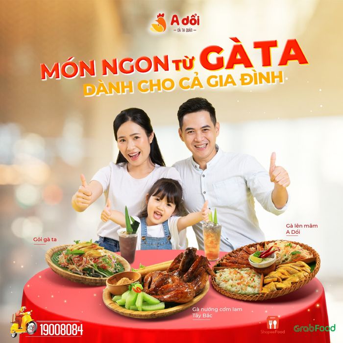 Không gian ấm cúng tại A Dổi - Gà Ta Quán