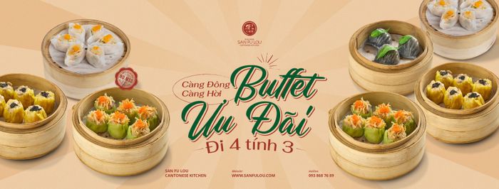 Không gian sang trọng tại San Fu Lou