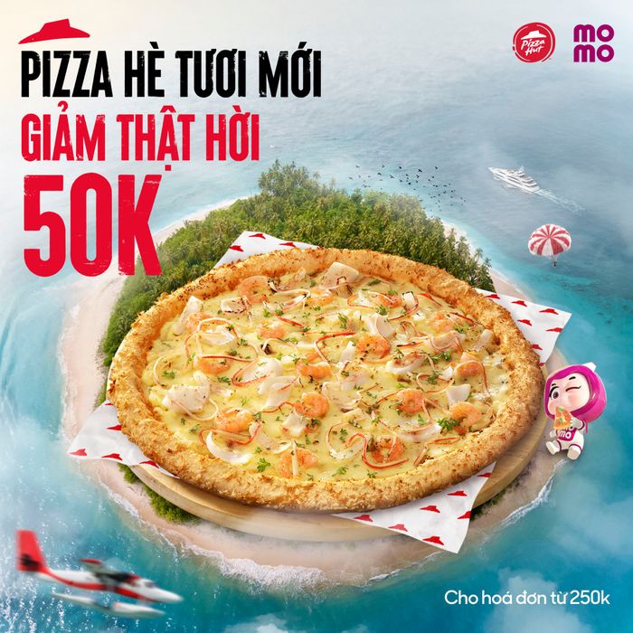 Pizza Hut - Những chiếc pizza vàng ươm hảo hạng