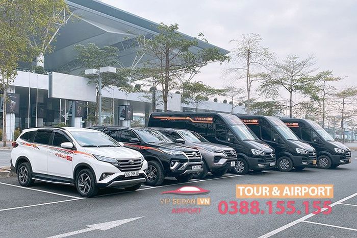 Hình ảnh dàn xe sang trọng Vip Sedan.vn