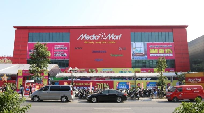Không gian trưng bày hiện đại tại Media Mart