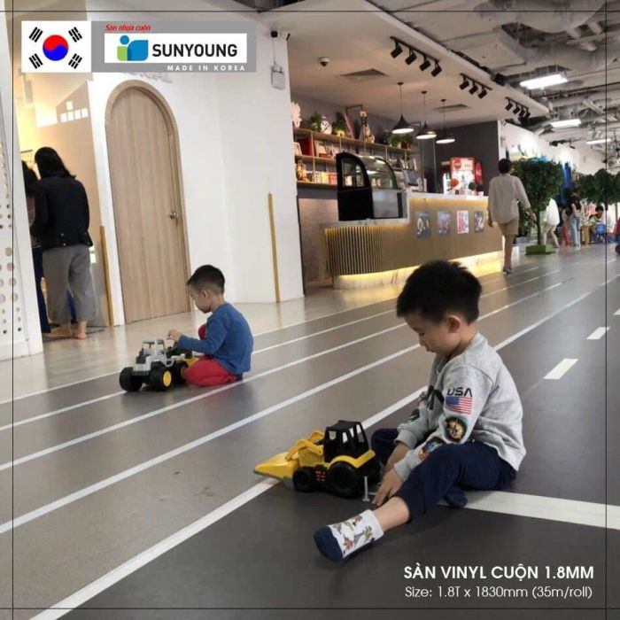 Bộ sưu tập sàn nhựa nhập khẩu tại D&P Floor