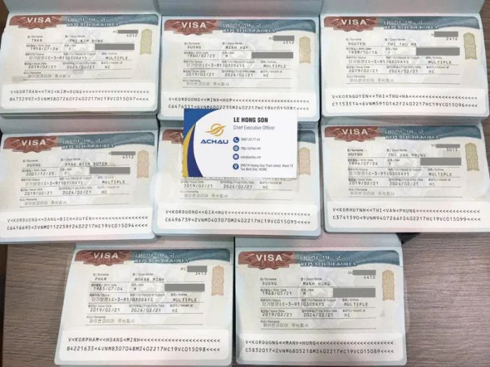 Hình ảnh ấn tượng về dịch vụ Visa Á Châu