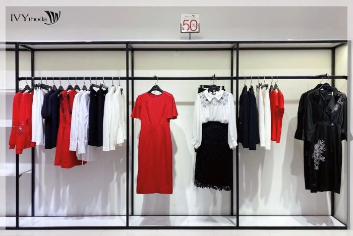 Hình ảnh 2 về không gian trưng bày hiện đại tại IVY Moda