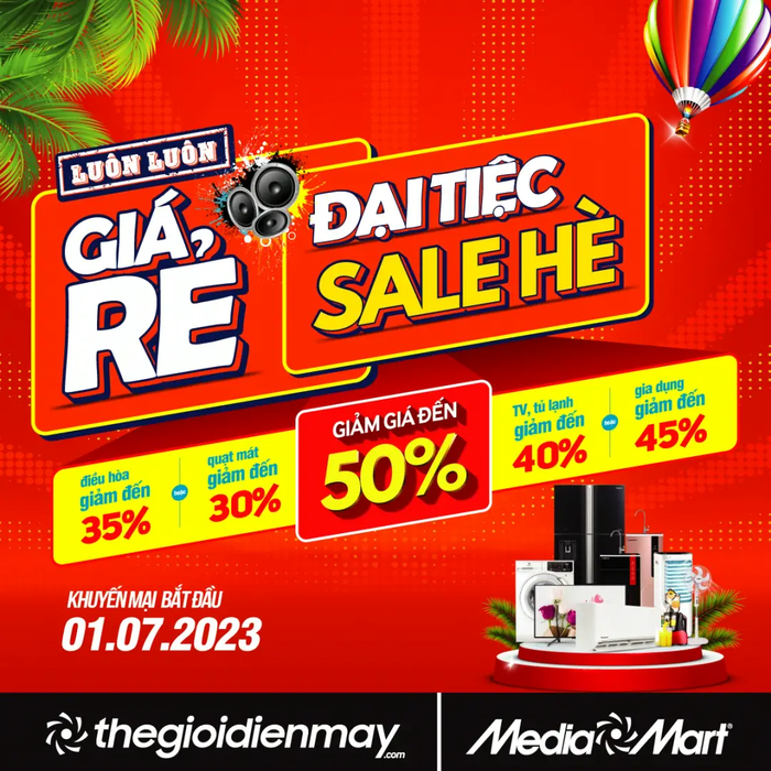 Bộ sưu tập thiết bị nhà bếp đa dạng tại Media Mart