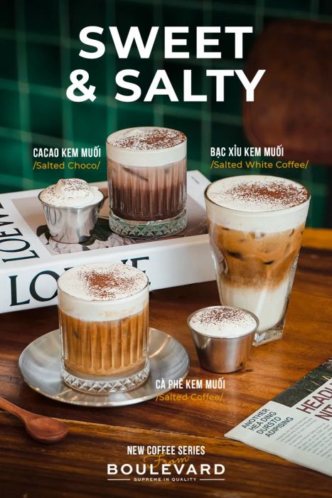 Boulevard Gelato & Coffee - Nghệ thuật phối màu Bắc Âu