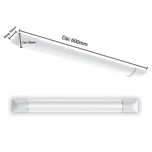 Hình ảnh chân thực đèn tuýp LED Panasonic phiên bản cao cấp