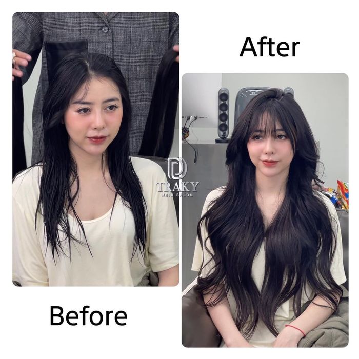 Không gian sang trọng và dịch vụ chuyên nghiệp tại Traky Hair Salon
