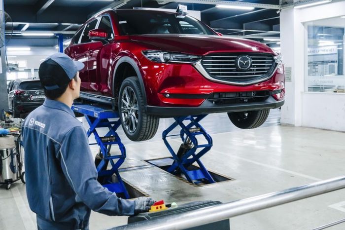 Hình ảnh showroom Mazda Vinh - Không gian trẻ trung, hiện đại