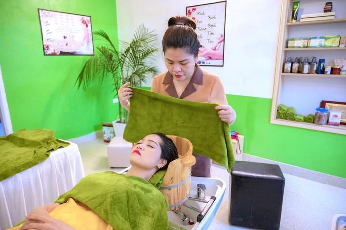 Không gian trị liệu đậm chất Đông y tại Dưỡng Sinh Đông Y Tru'k