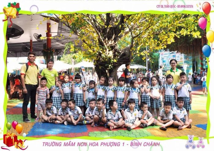 Phòng học hiện đại với đầy đủ giáo cụ tại Hoa Phượng 1