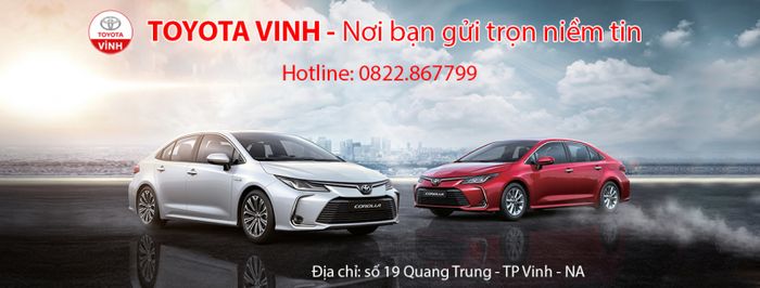 Hình ảnh showroom Toyota Vinh - Không gian trưng bày hiện đại