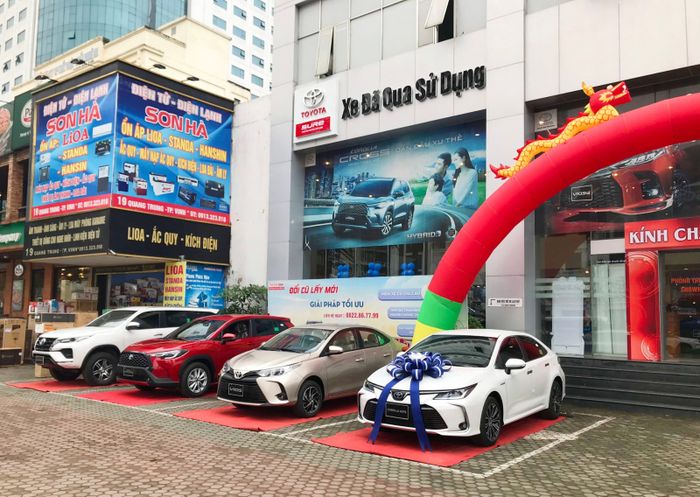 Không gian trưng bày Toyota Vinh - Nơi chất lượng Nhật Bản tỏa sáng