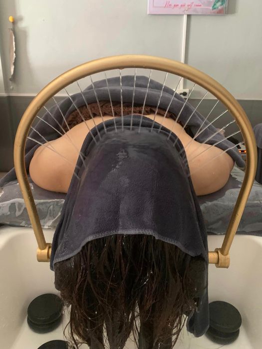 Liệu trình gội đầu dưỡng sinh tại Mộc Spa