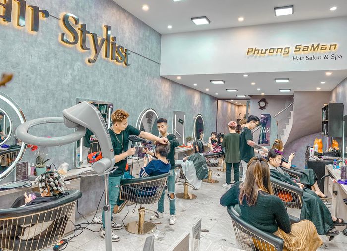 Phương SaMan Hair Salon ảnh 3 - Bộ sưu tập hình ảnh đẹp mắt về những tác phẩm nghệ thuật tóc đỉnh cao