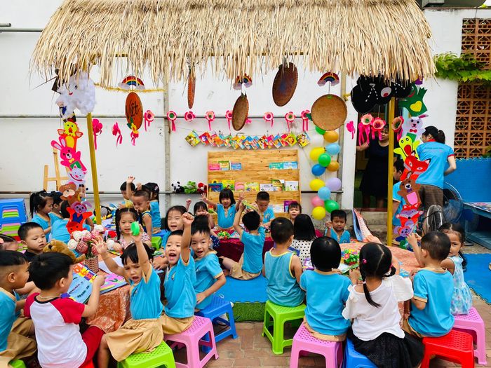 Lớp học Montessori tại Mầm non Tuổi Thần Tiên