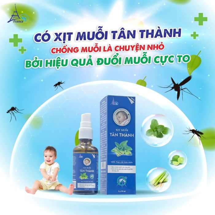 Xịt Tân Thành Fobelife - Ảnh 2: Sản phẩm được sản xuất tại Việt Nam, đạt chuẩn chất lượng