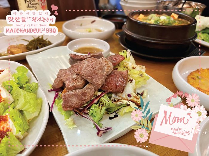 Những món thịt nướng đặc trưng và không gian sang trọng tại Matchandeul BBQ