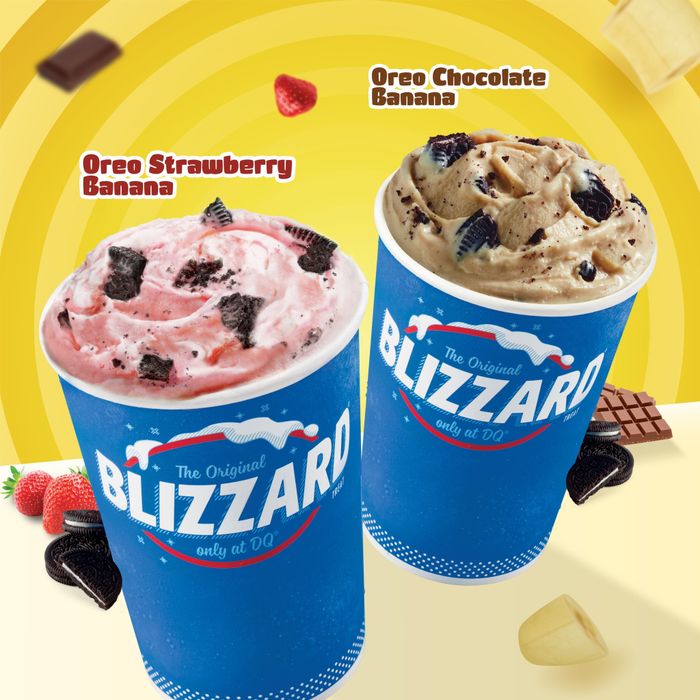 Hình ảnh những ly kem Blizzard hấp dẫn tại Dairy Queen Vietnam