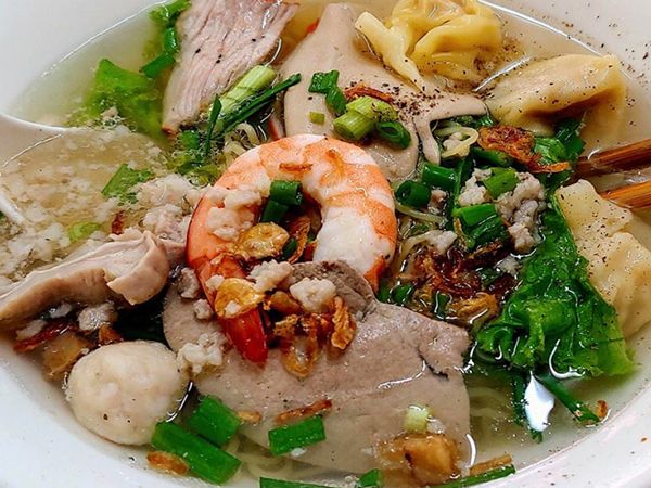 Hình ảnh tô hủ tiếu Nam Vang đặc trưng