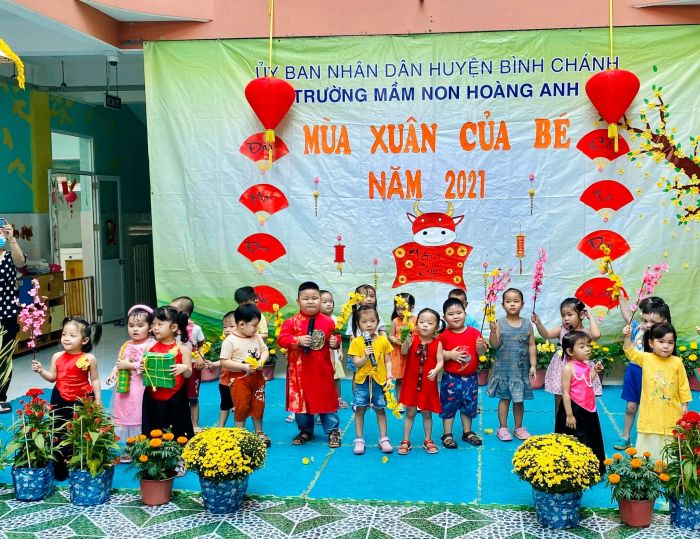 Hoạt động ngoại khóa sôi nổi tại Trường Mầm non Hoàng Anh