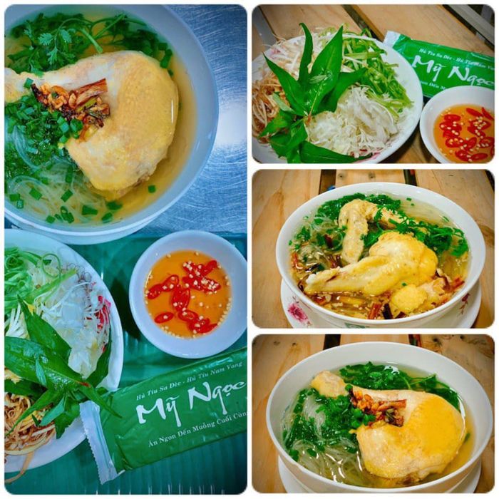 Hình ảnh tô hủ tiếu mực thơm ngon tại Mỹ Ngọc