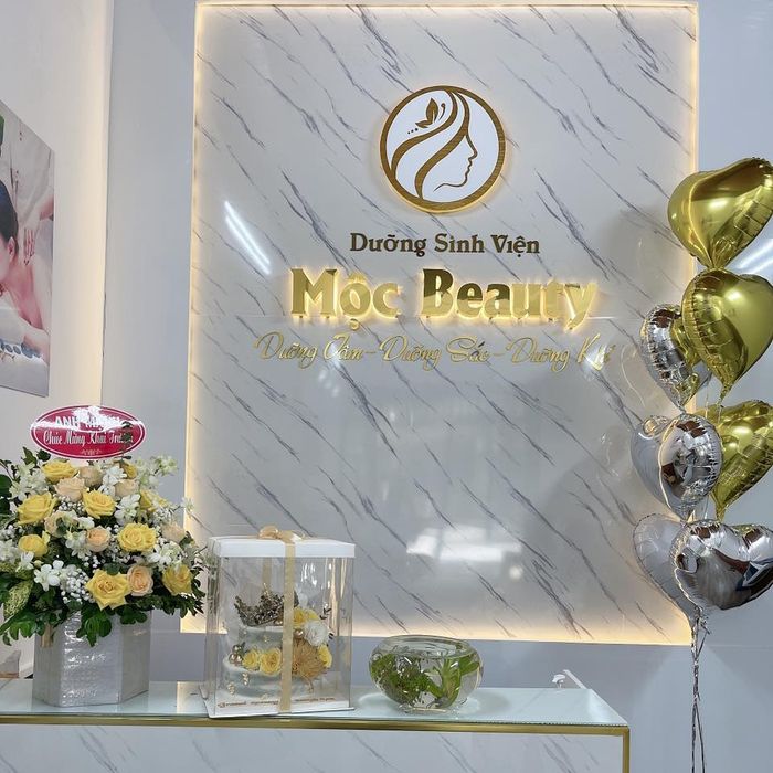 Hình ảnh không gian xanh mát tại Mộc Beauty Spa