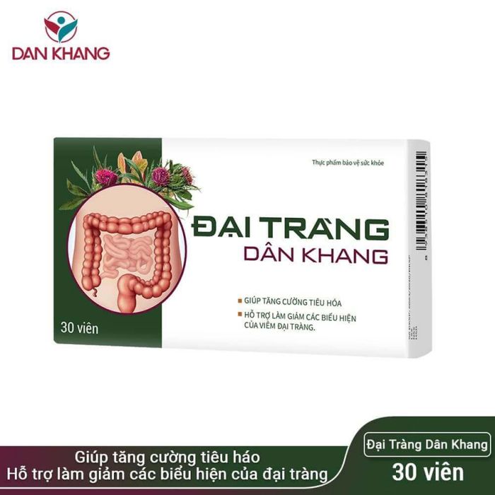 Hình ảnh thực tế Viên uống Đại Tràng Dân Khang - Giải pháp từ thiên nhiên
