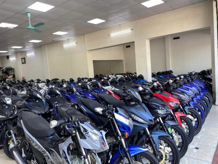 Bộ sưu tập xe đa dạng tại Đức Kiên