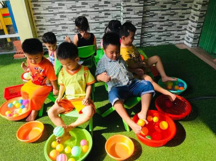 Không gian học tập Montessori đầy cảm hứng tại Sen Việt
