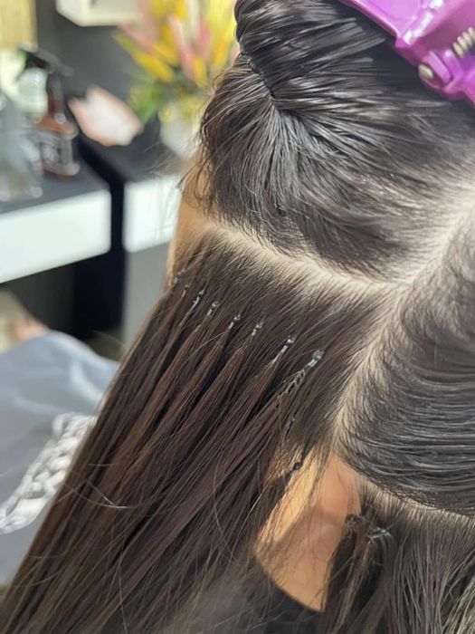 Khoảnh khắc hài lòng của khách hàng tại T&A HAIR SALON