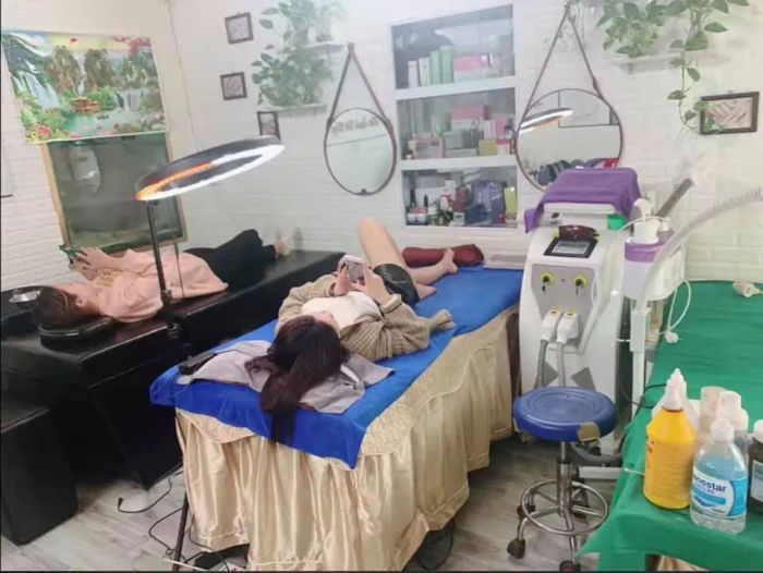 Hình ảnh thực tế Hoàng Kim Phượng Beauty Center