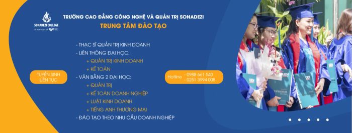 Phòng học tiêu chuẩn tại Trung tâm Đào tạo Sonadezi