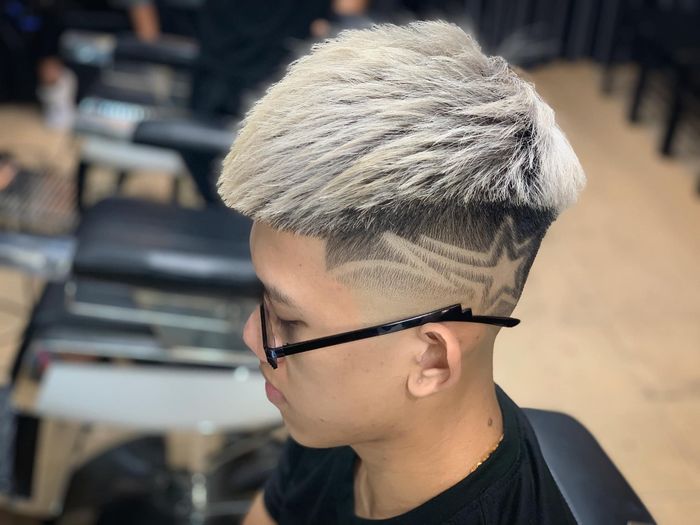 Tác phẩm tạo mẫu tóc nghệ thuật tại MINH HIẾU Barber Shop
