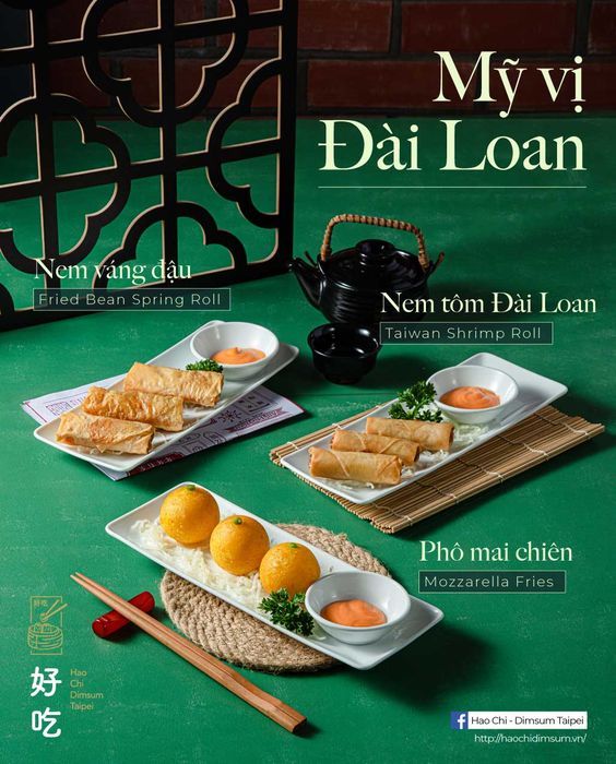 Những món dimsum nghệ thuật tại Hao Chi