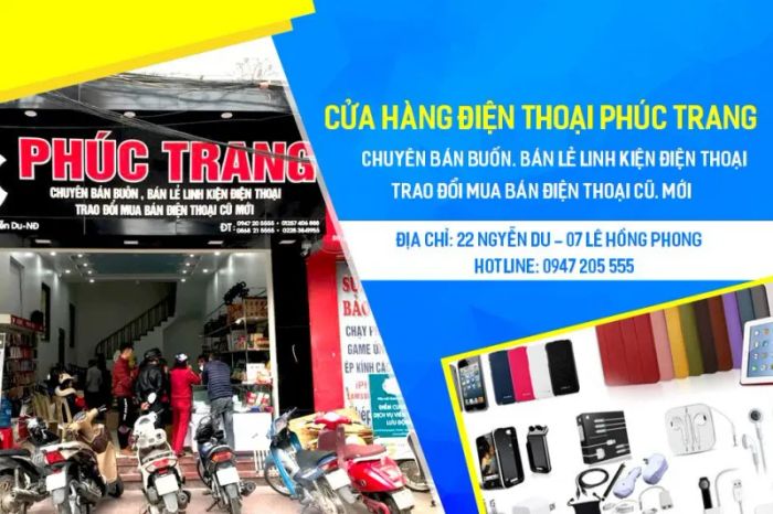 Hình ảnh đội ngũ kỹ thuật viên Phúc Trang Mobile