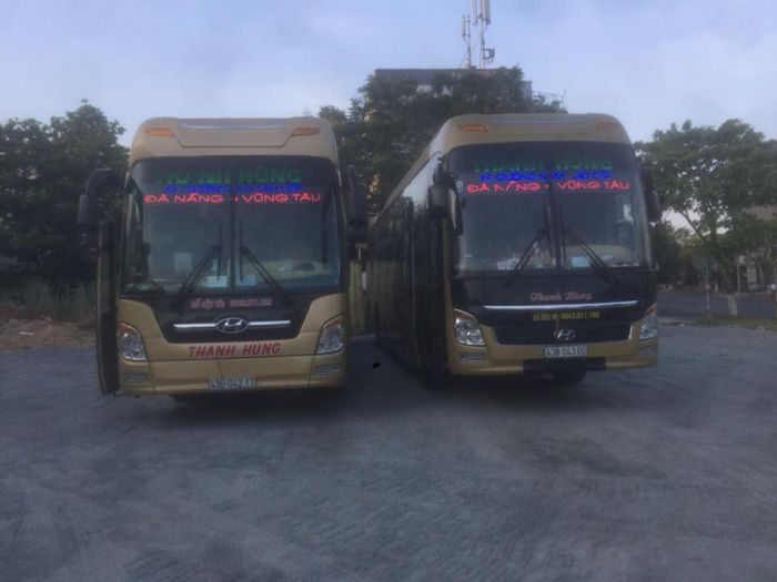Hình ảnh đội xe hiện đại của Nhà xe Thanh Hùng