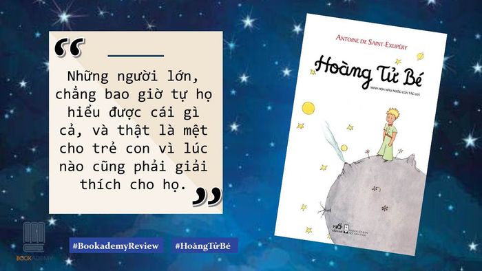 Hình ảnh minh họa nội dung Hoàng Tử Bé
