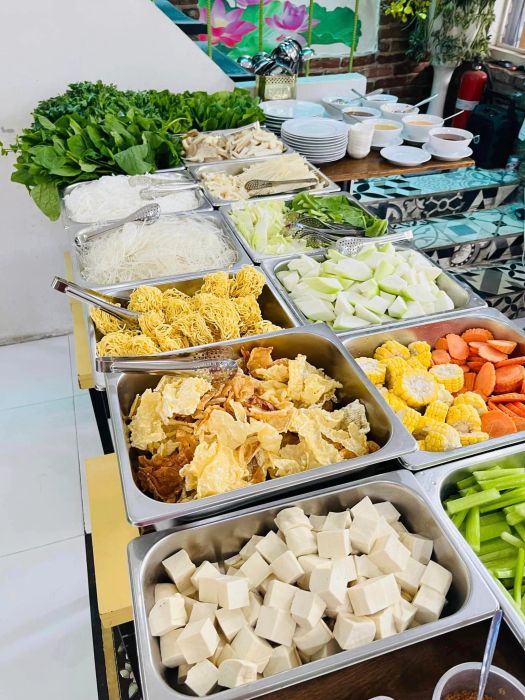 [Hình ảnh] Bộ sưu tập món ngon đặc trưng của Nhà hàng chay ManiHum trình bày như tác phẩm nghệ thuật