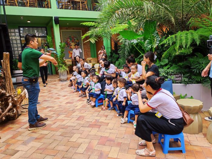Hoạt động ngoài trời bổ ích tại Little Saigon Kindergarten